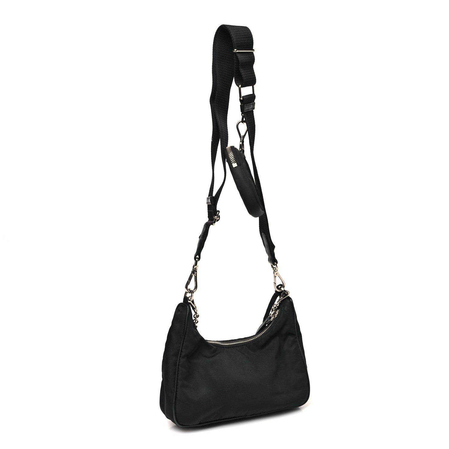 Nylon Re-Edition 2005 Shoulder Bag Black