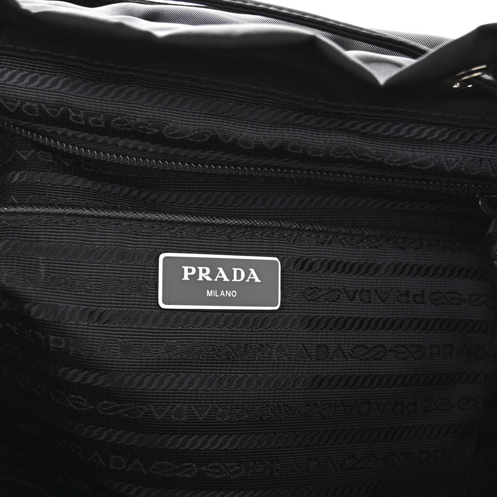 Nylon Vela Medium Backpack Black