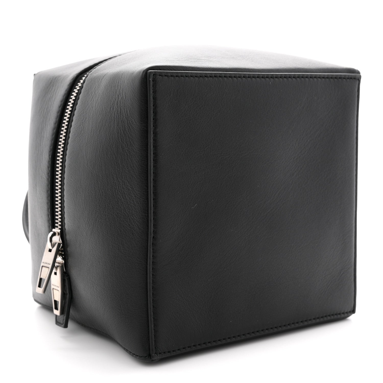 Dolly Calfskin 4X4 Shoulder Bag Black White