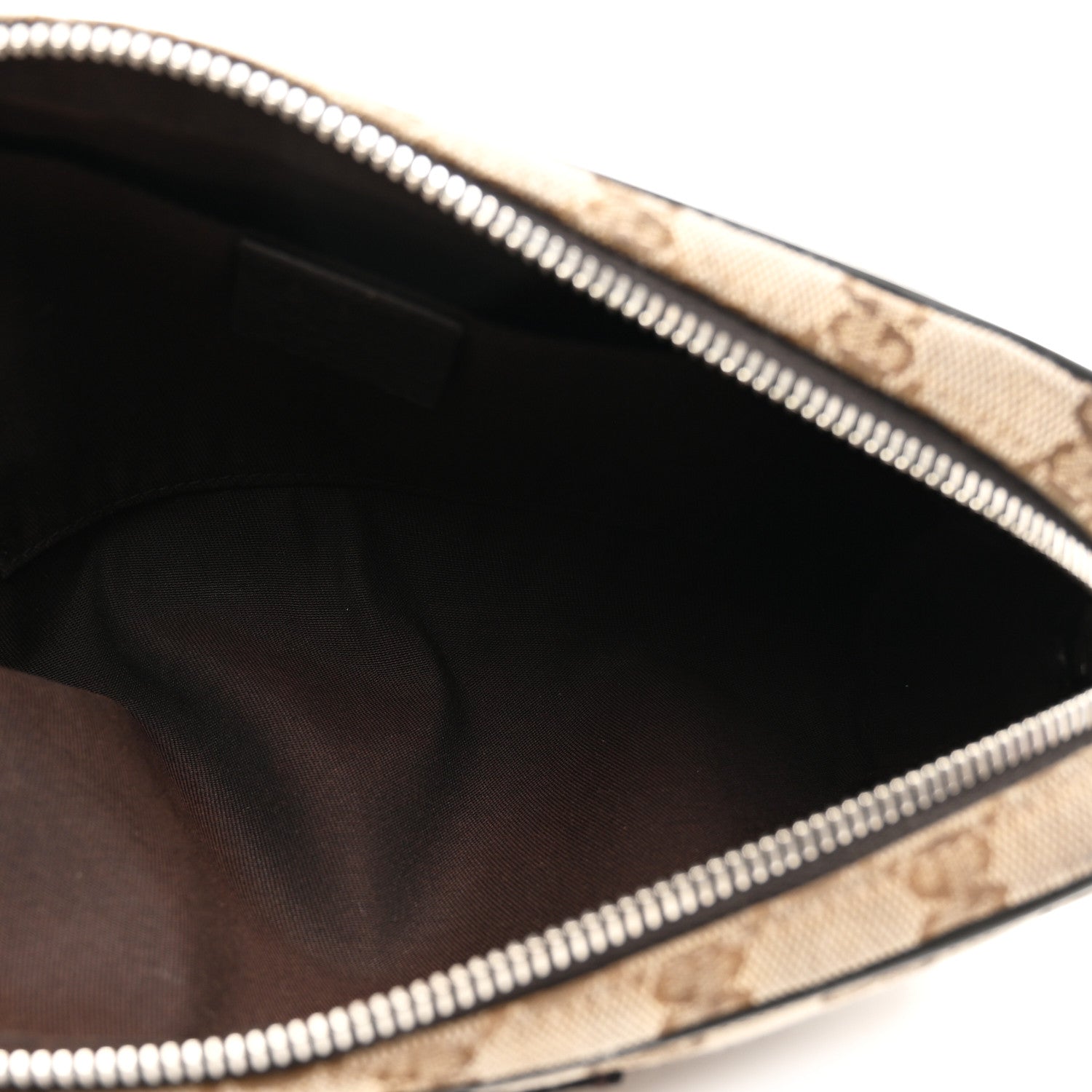 Monogram Belt Bag Dark Brown