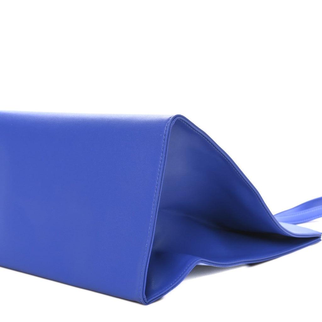 Vegan Leather Large Shopping Bag Painters Tape