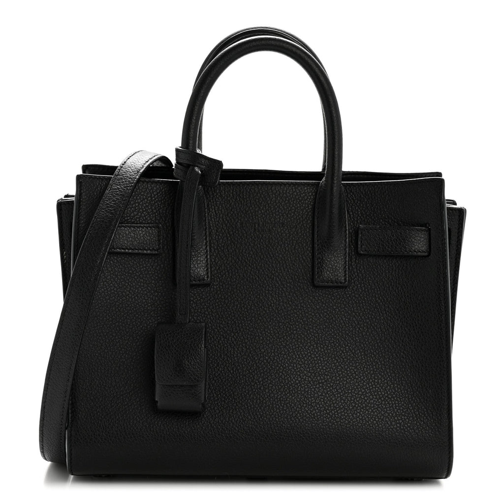 Calfskin Nano Sac De Jour Black