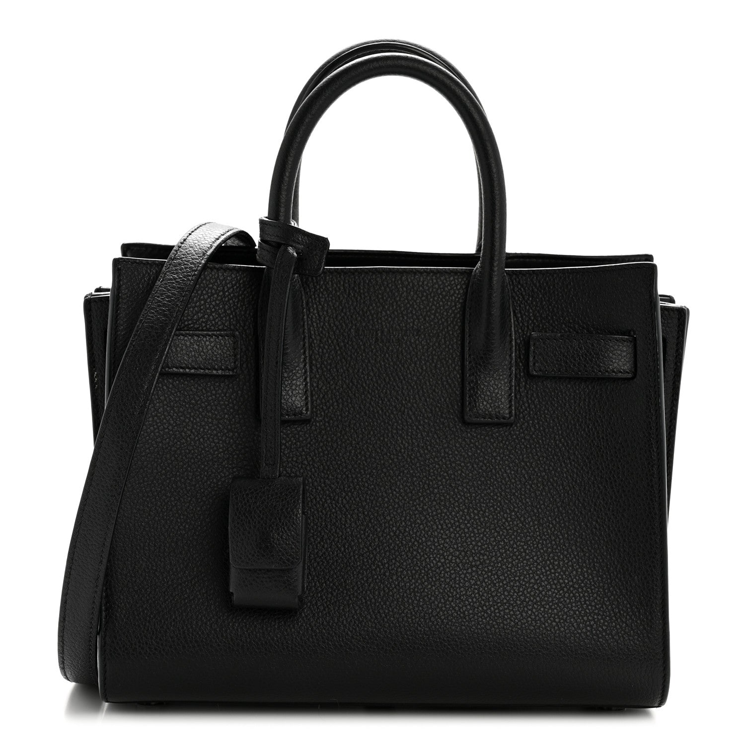Calfskin Nano Sac De Jour Black