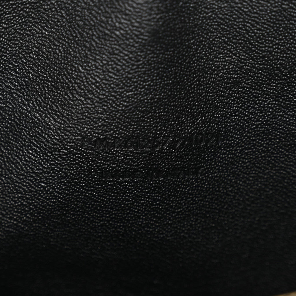 Grain De Poudre Matelasse Monogram Mini Lou Camera Bag Black