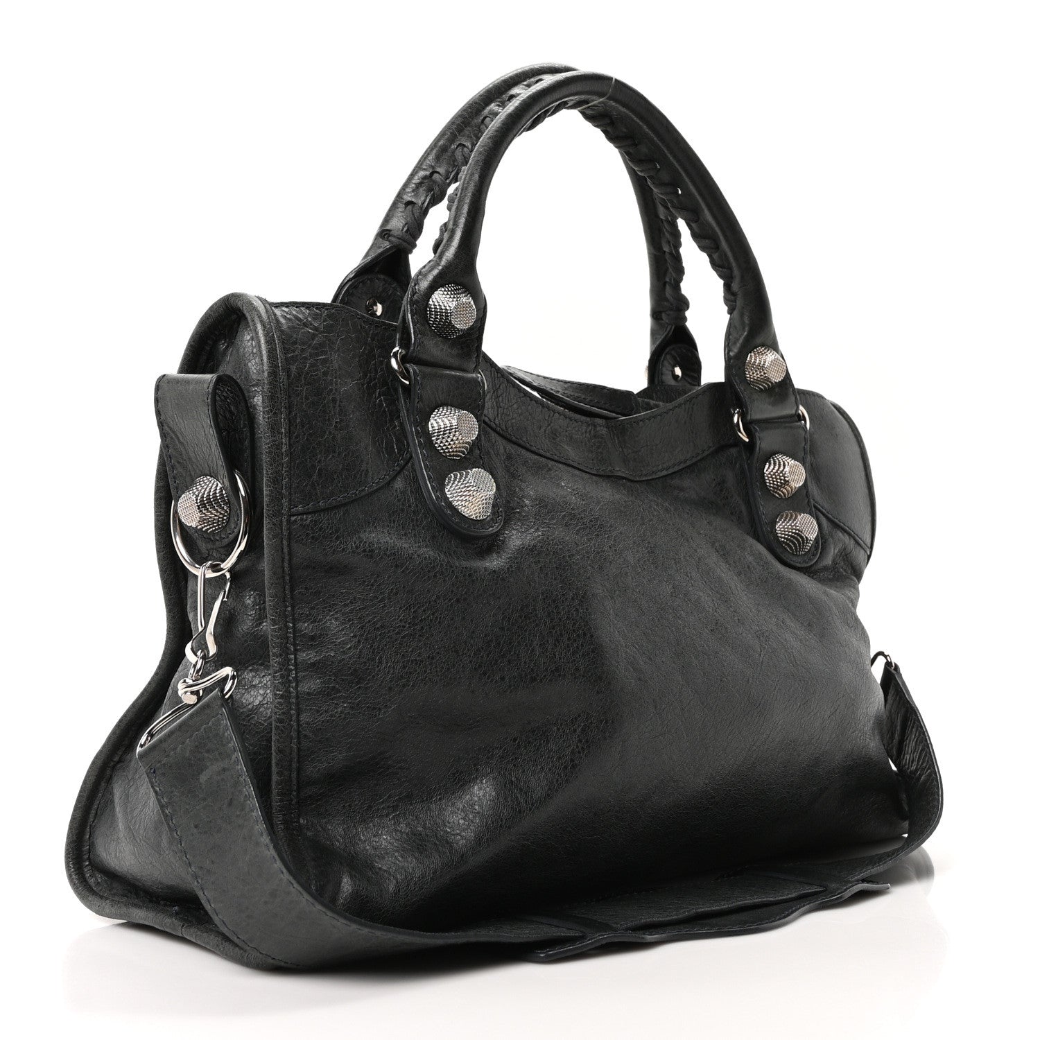 Agneau Giant 21 Silver Hardware City Anthracite