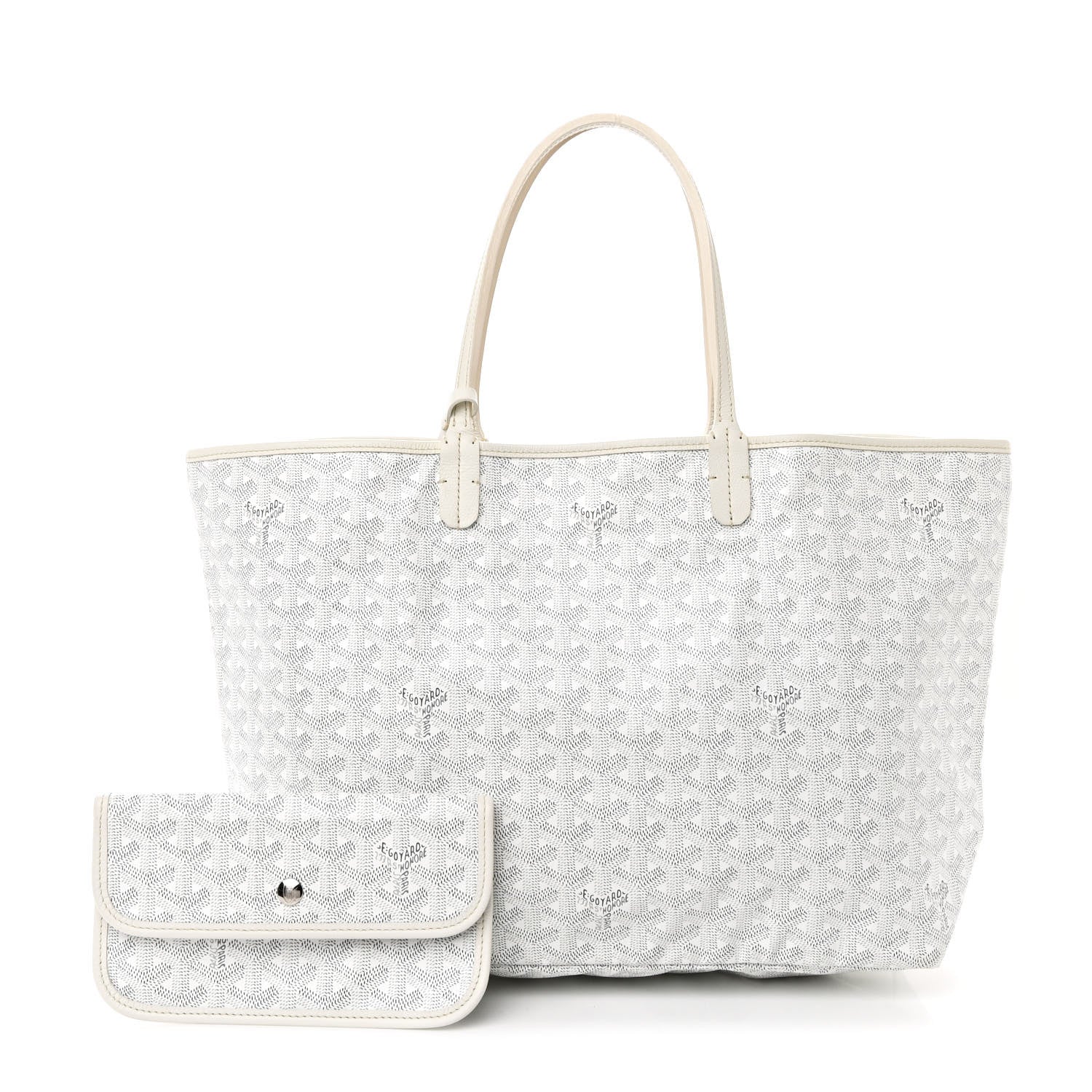 Goyardine Saint Louis PM White