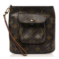 Monogram Partition Wristlet