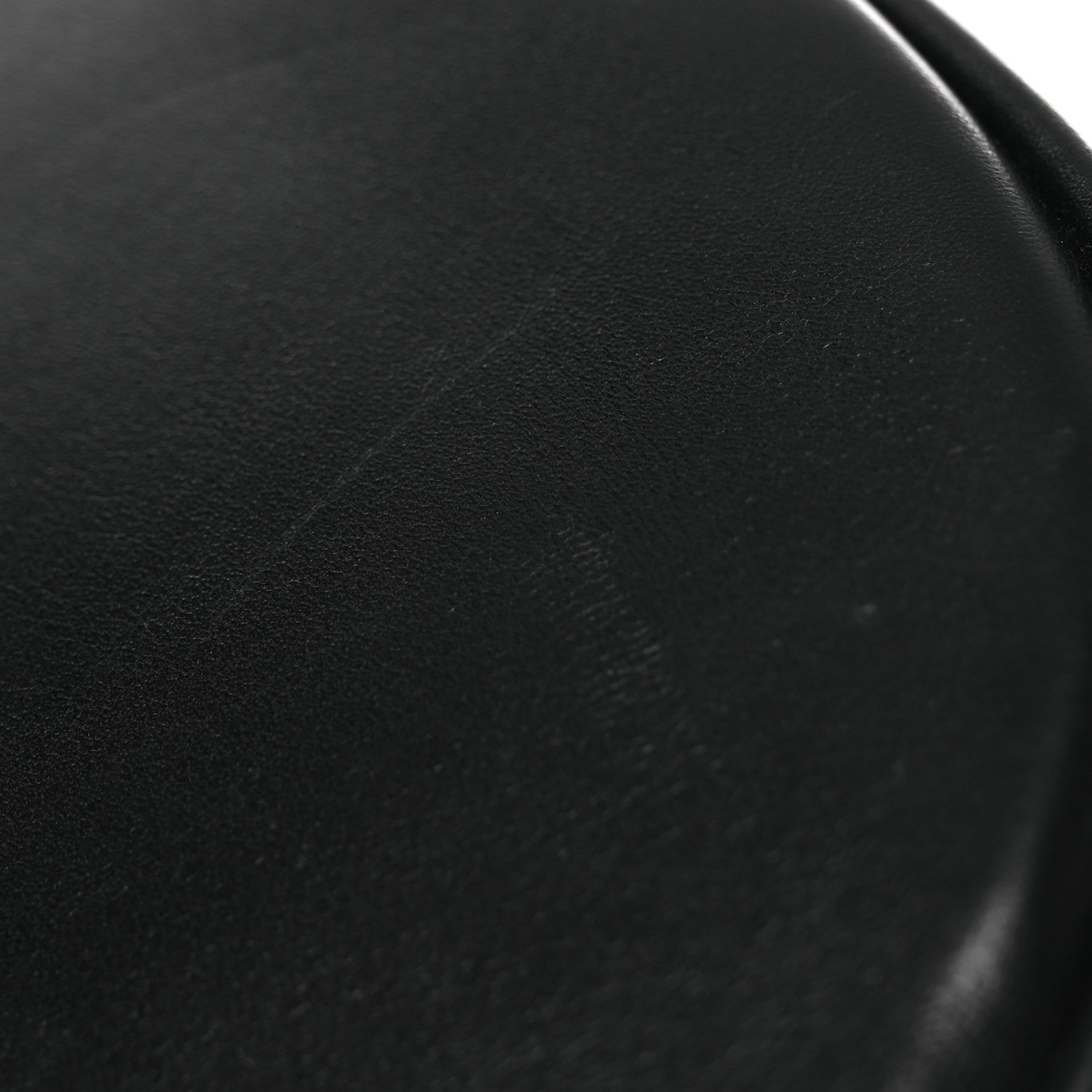 Calfskin D Fence Saddle Bag Black