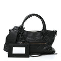 Agneau Arena Classic Hardware Le City First Bag Black
