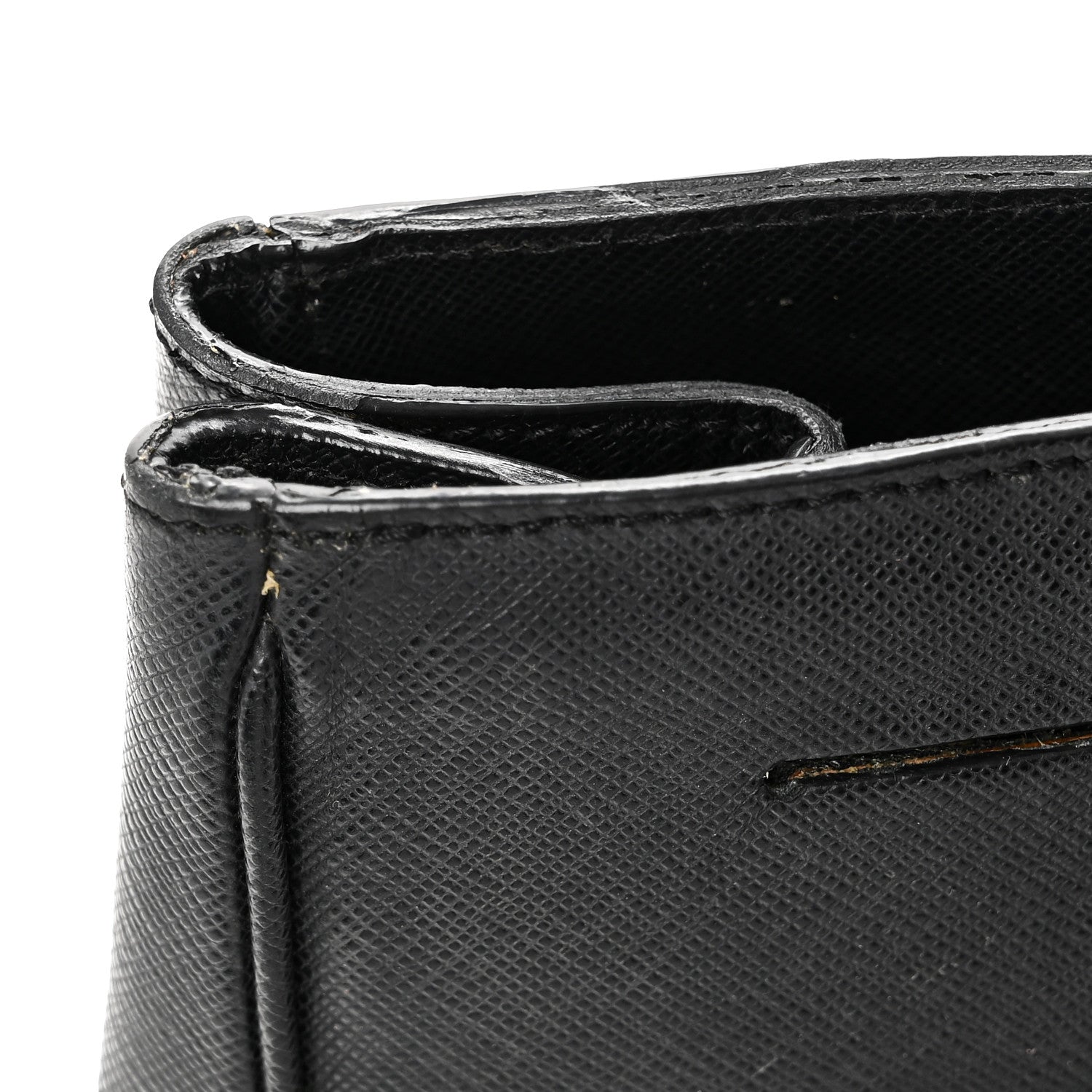 Saffiano Lux Large Tote Black