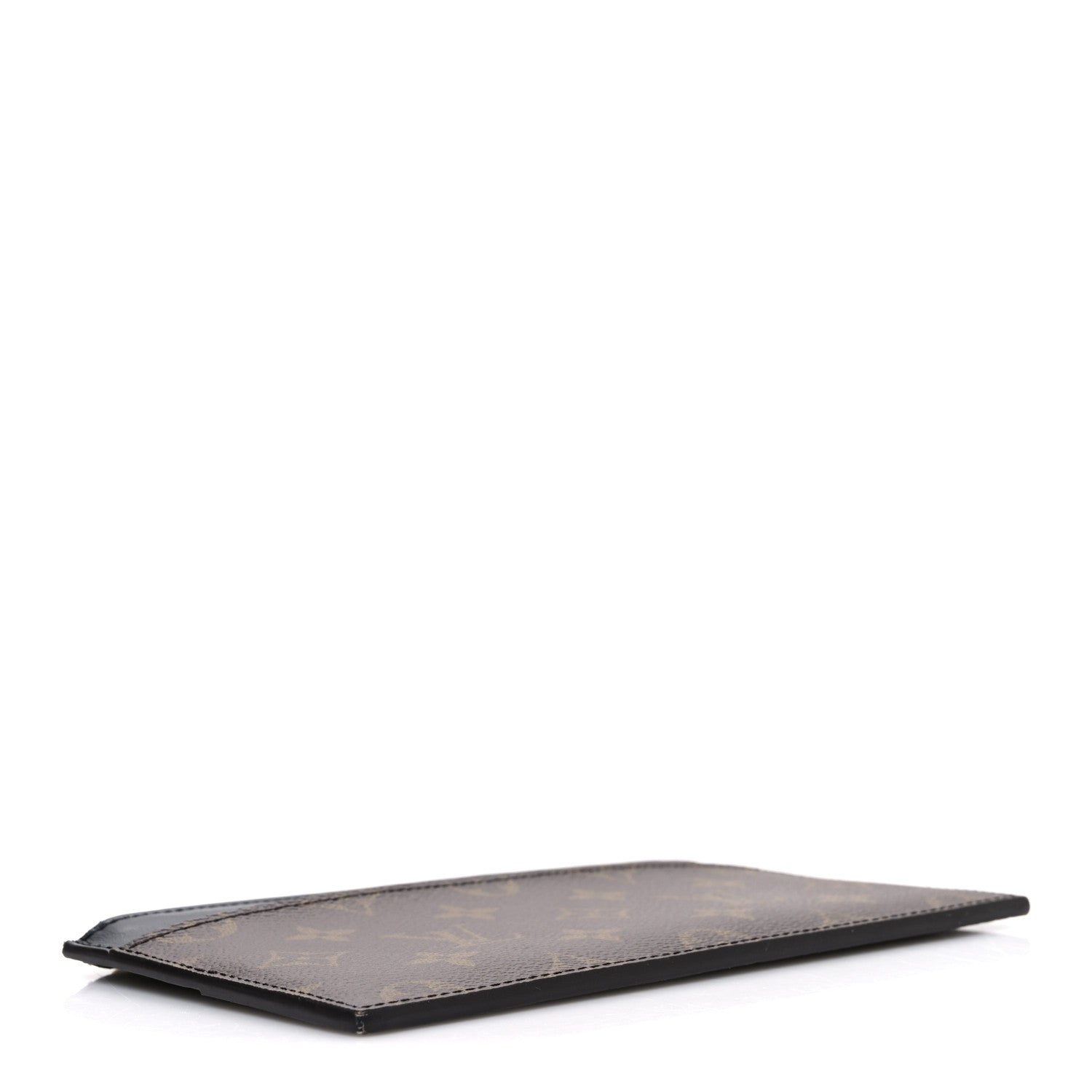 Monogram Slim Purse Black