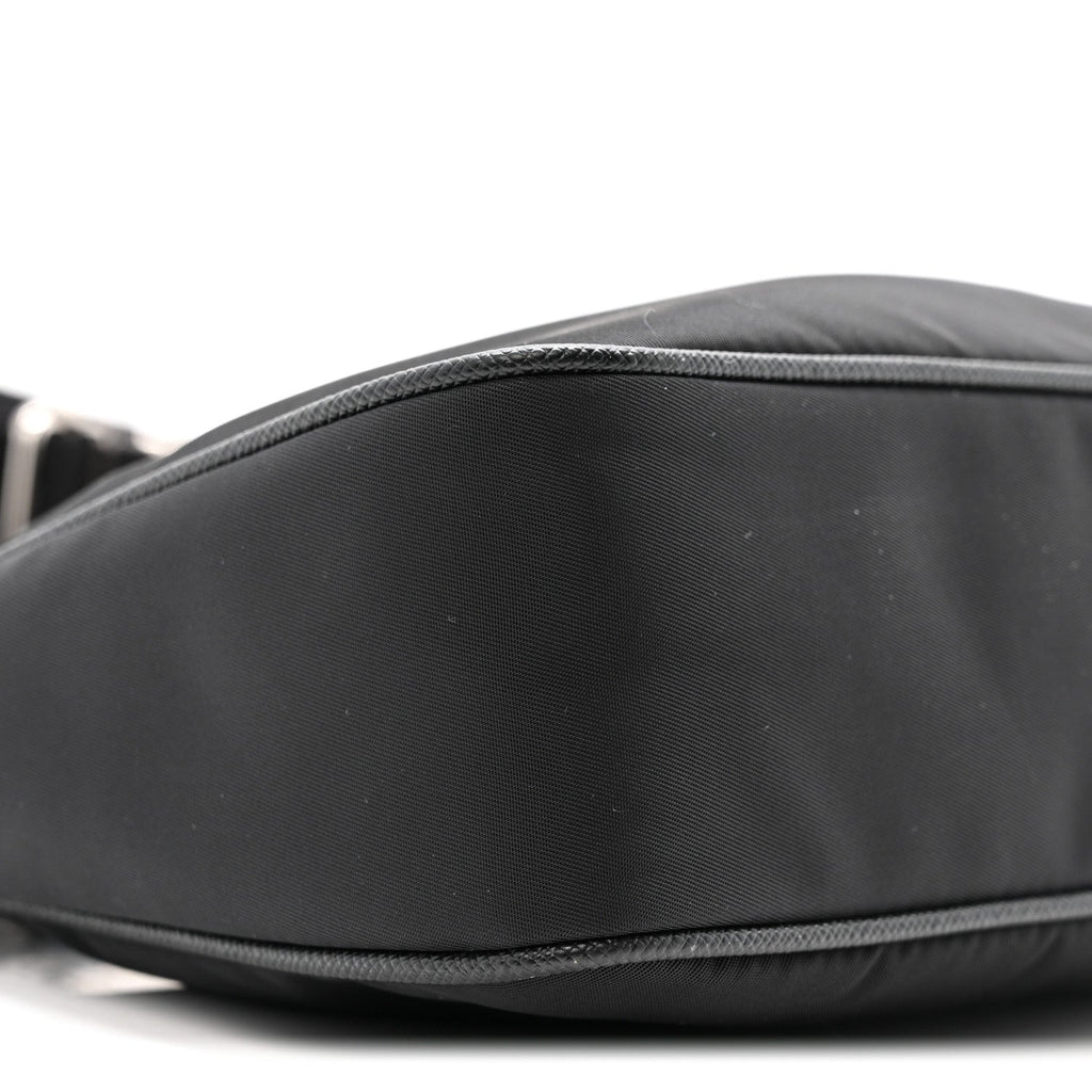 Re-Nylon Saffiano Re-Edition 2005 Shoulder Bag Black