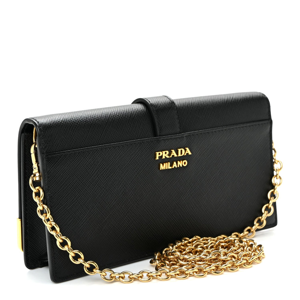 Saffiano Cahier Mini Bag Black