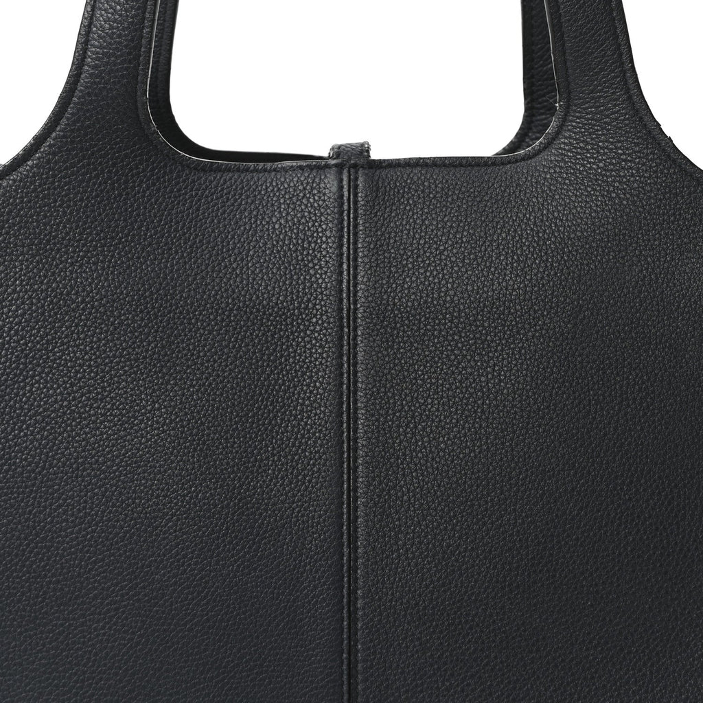 Smooth Calfskin Small Tri-Fold Bag Black