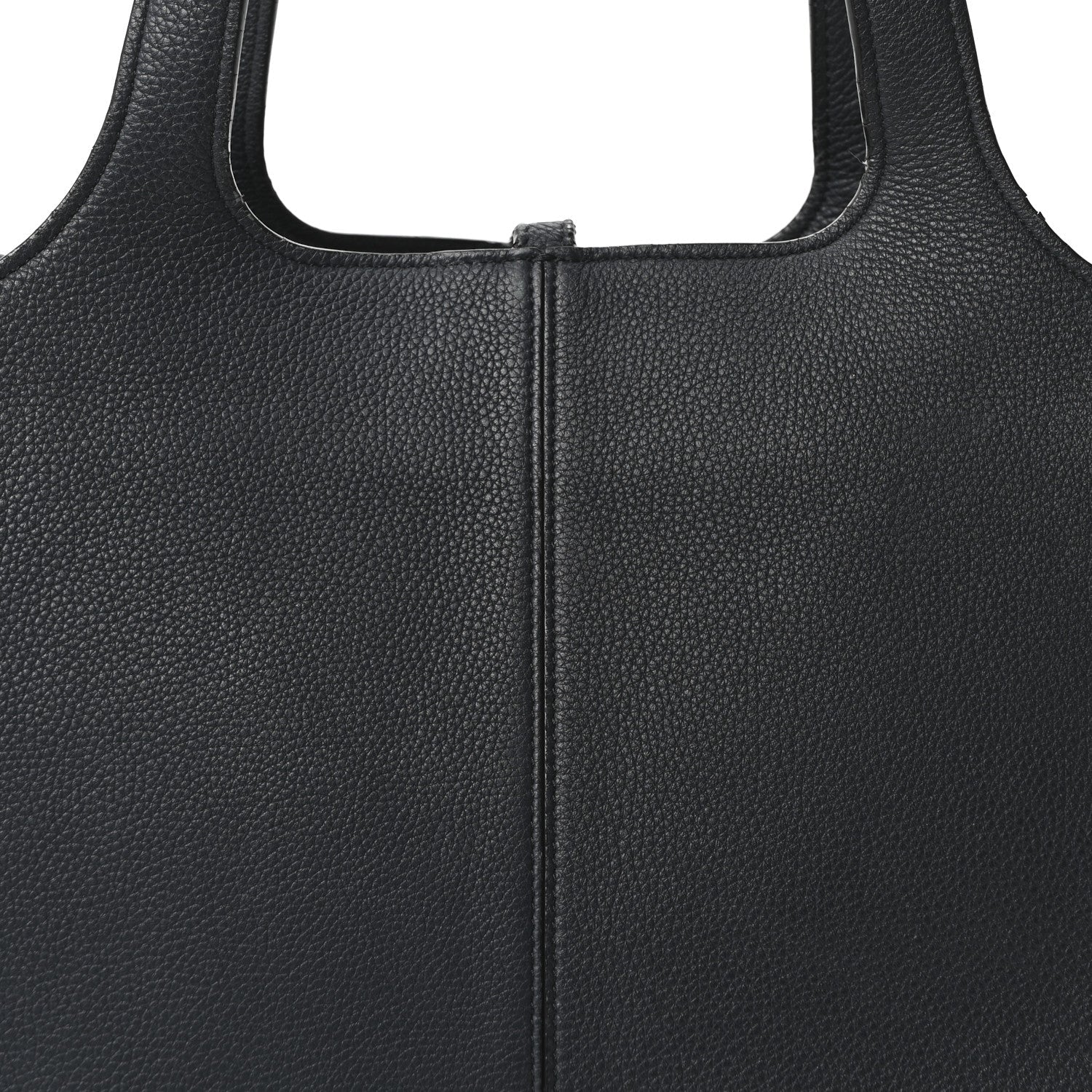 Smooth Calfskin Small Tri-Fold Bag Black
