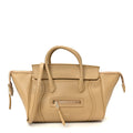 Grained Calfskin Little New Luggage Sandcastle