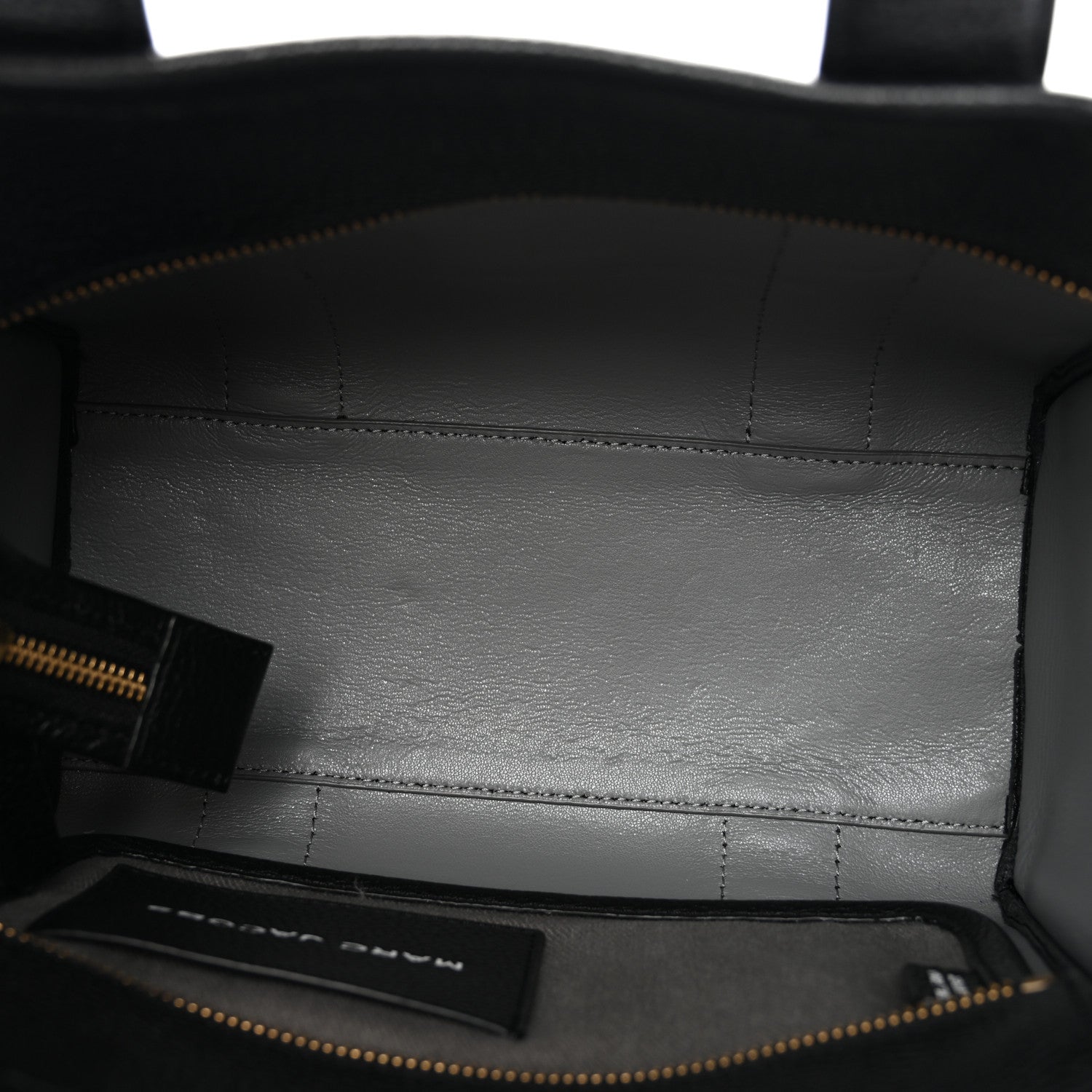 Grained Calfskin Small The Tote Bag Black