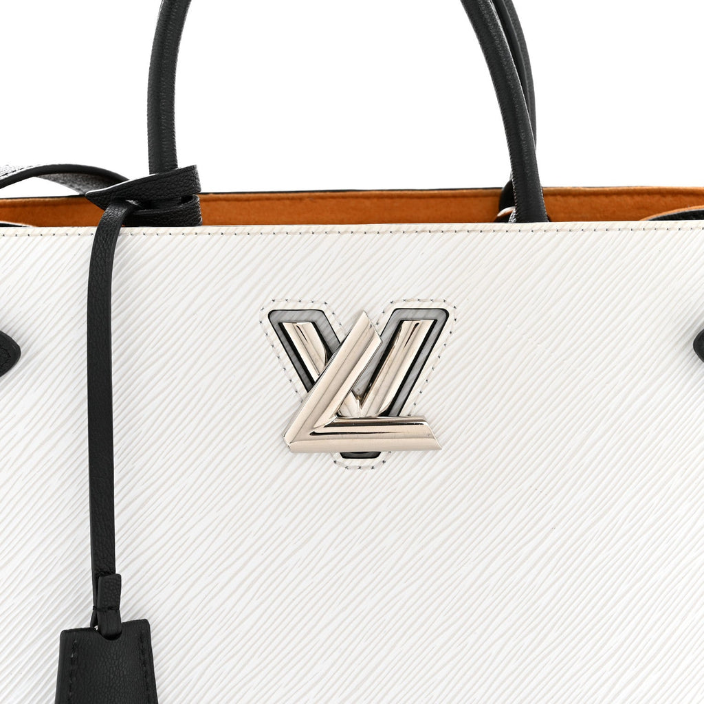 Epi Twist Tote White