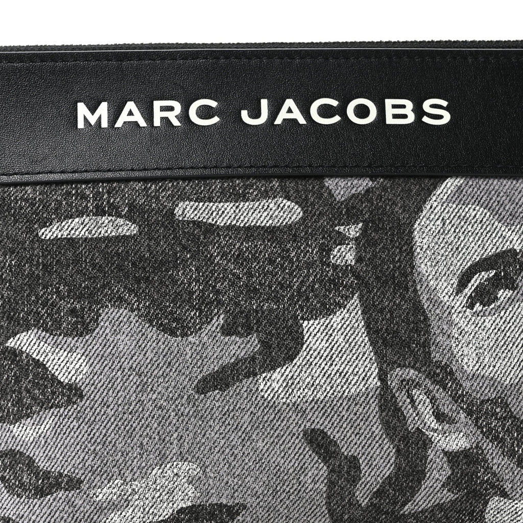 Denim Camo XL The Sack Flat Pouch Grey