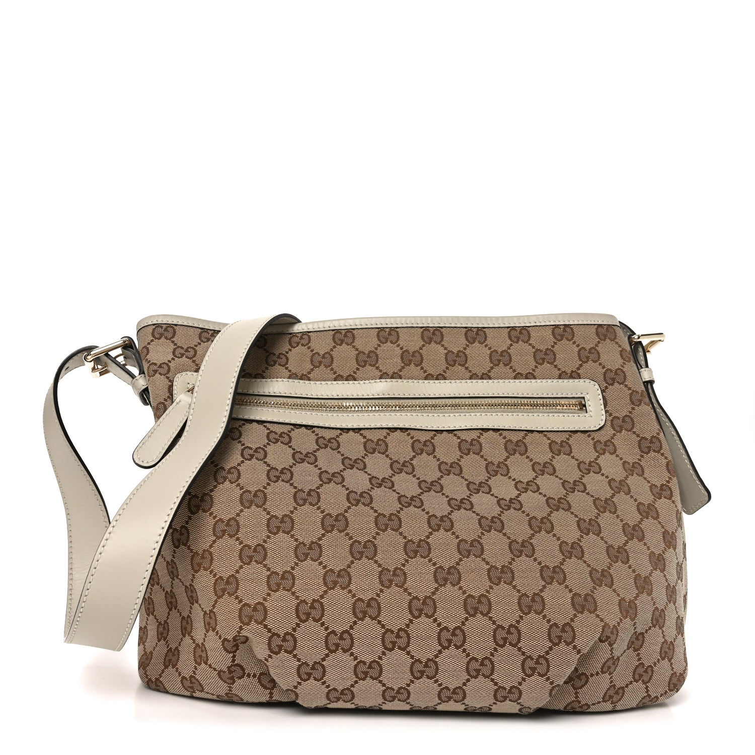 Monogram Messenger Bag Off White