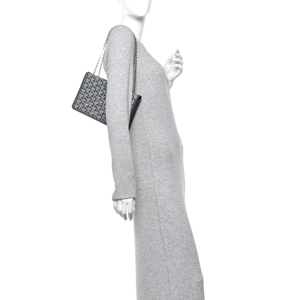 Goyardine Alexandre III Bag Grey