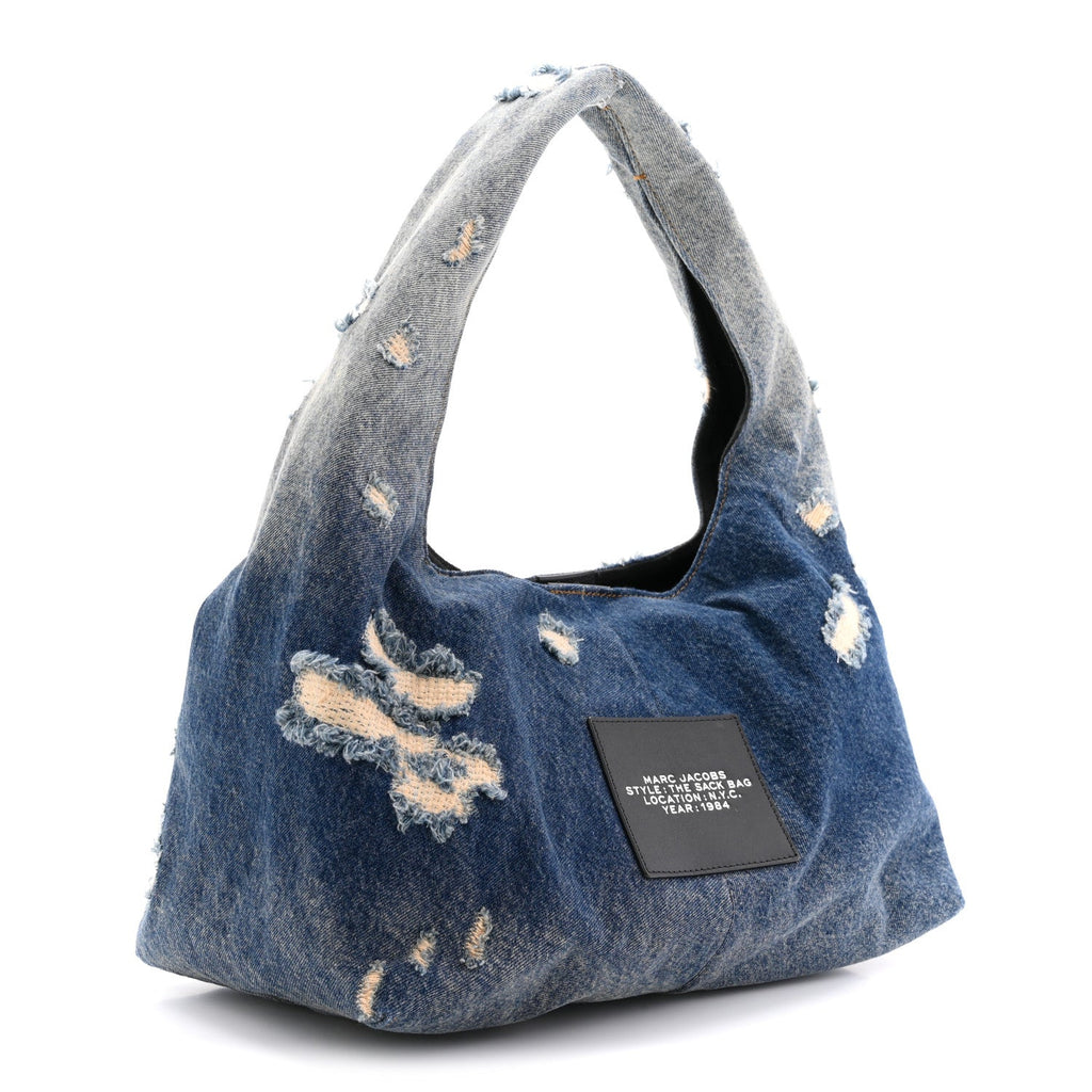 Denim The Rip and Repair The Sack Bag Punk Indigo