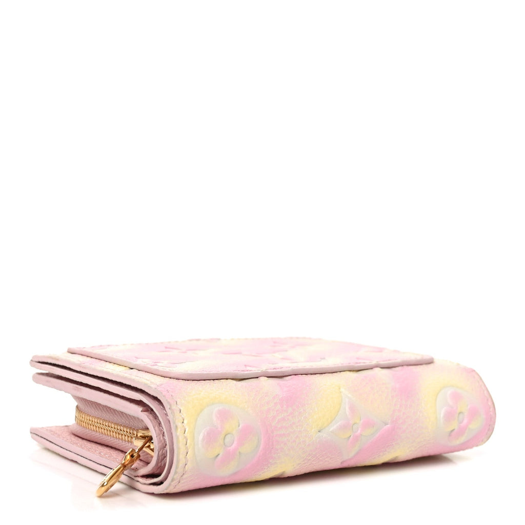 Empreinte Monogram Summer Stardust Clea Wallet Pink