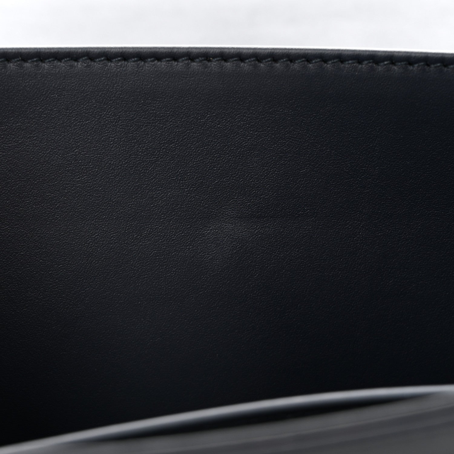 Lambskin Quilted Le Maillon Satchel Marine