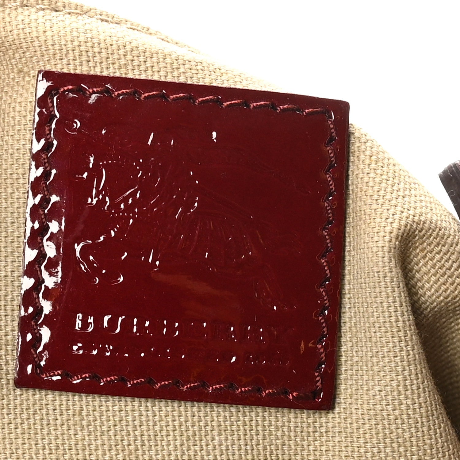 Patent Nova Check Heart Hobo Berry Red