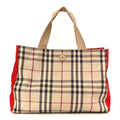 Vintage Check Tote Red