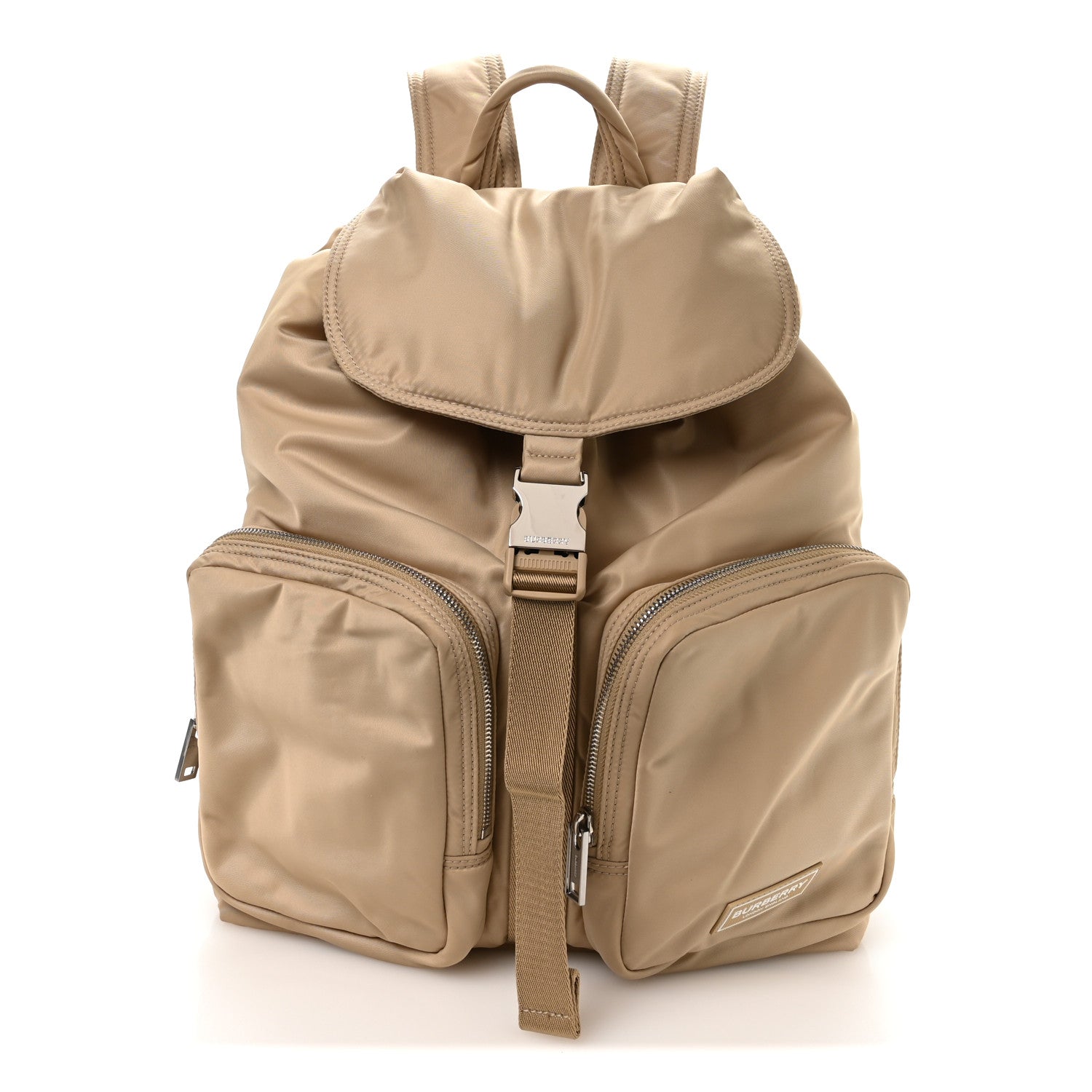 Nylon Medium Rucksack Backpack Gold Honey