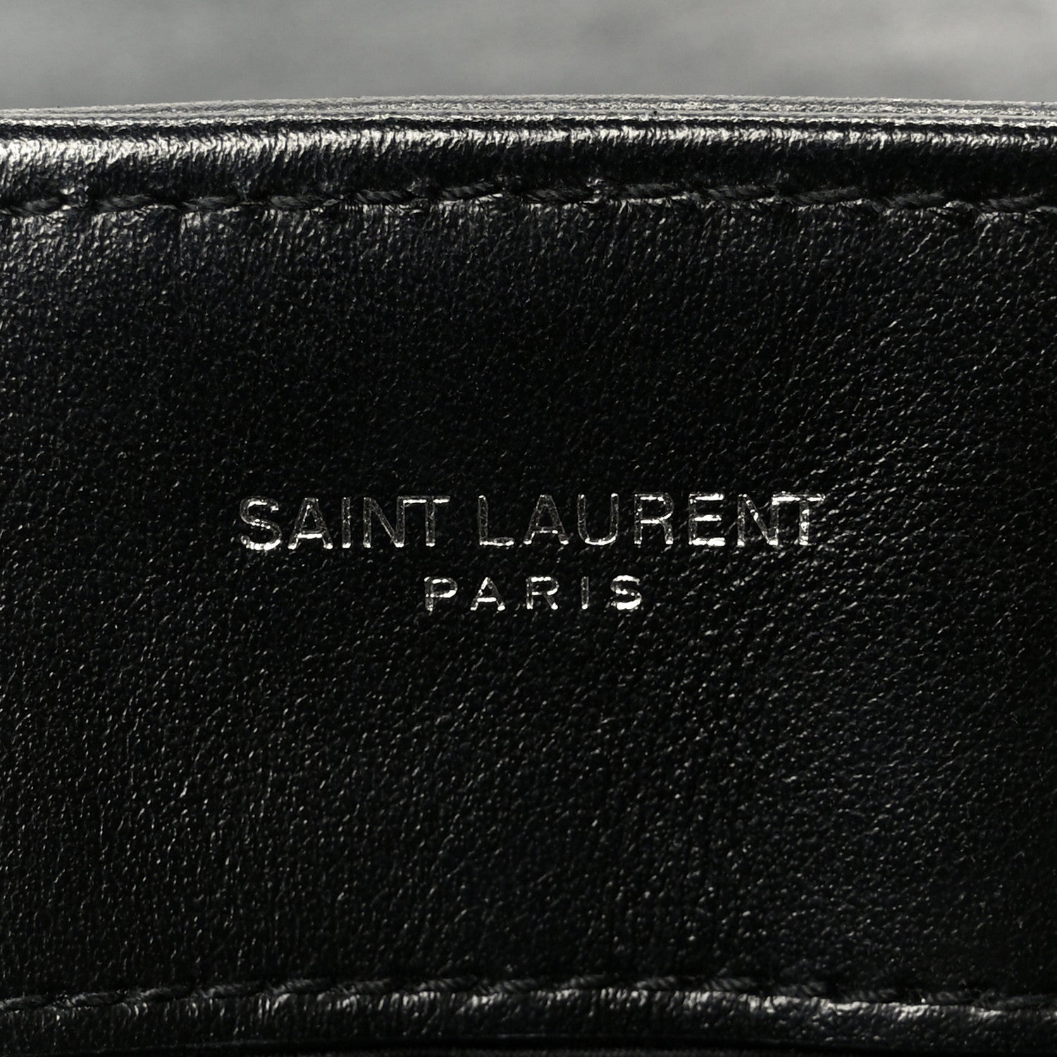 Calfskin Y Quilted Monogram Medium Loulou Chain Satchel Black