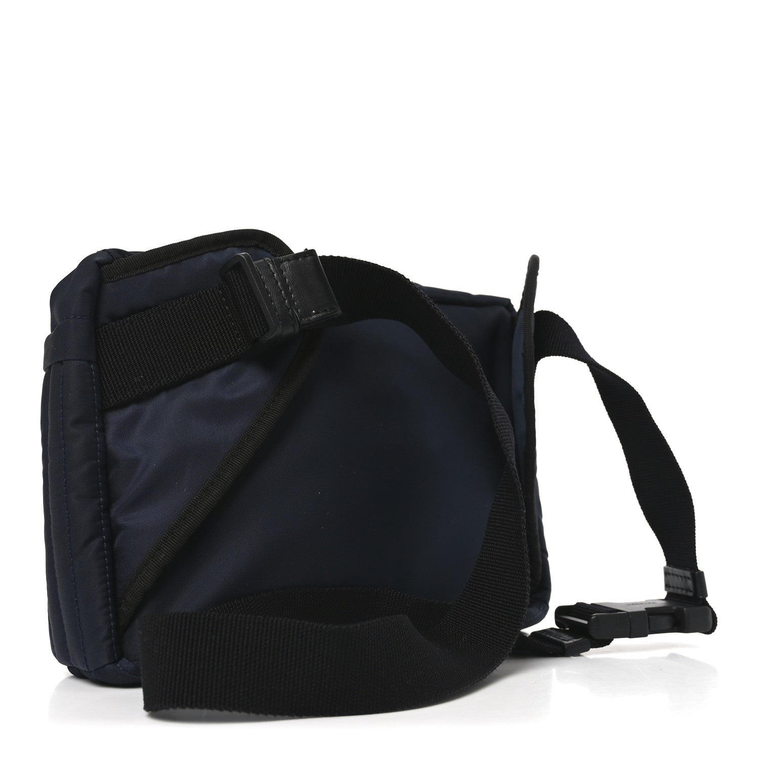 Nylon Palazzo Medusa Belt Bag Navy