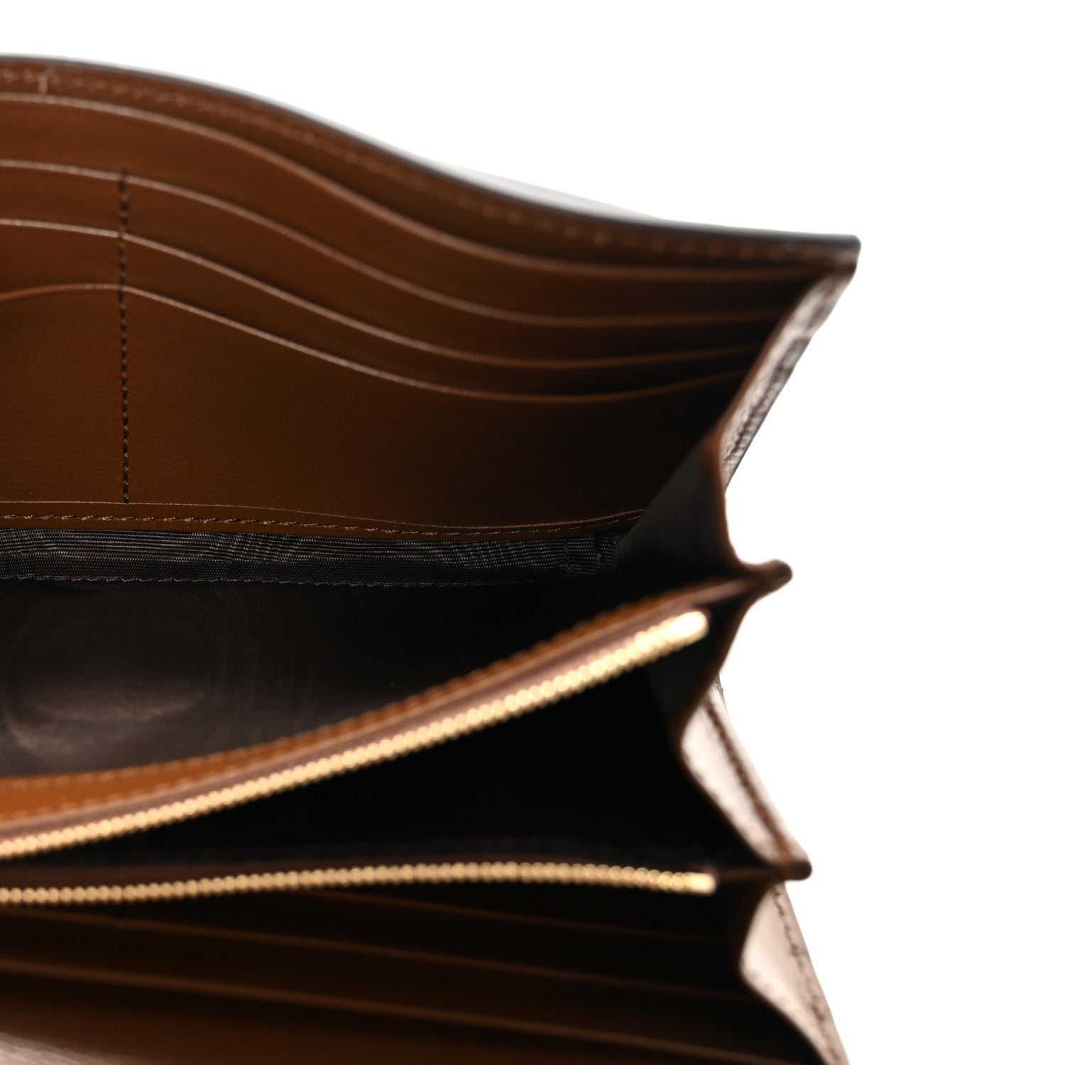 GG Supreme Monogram Azalea Calfskin Web Jackie 1961 Chain Wallet Beige Ebony Brown Sugar