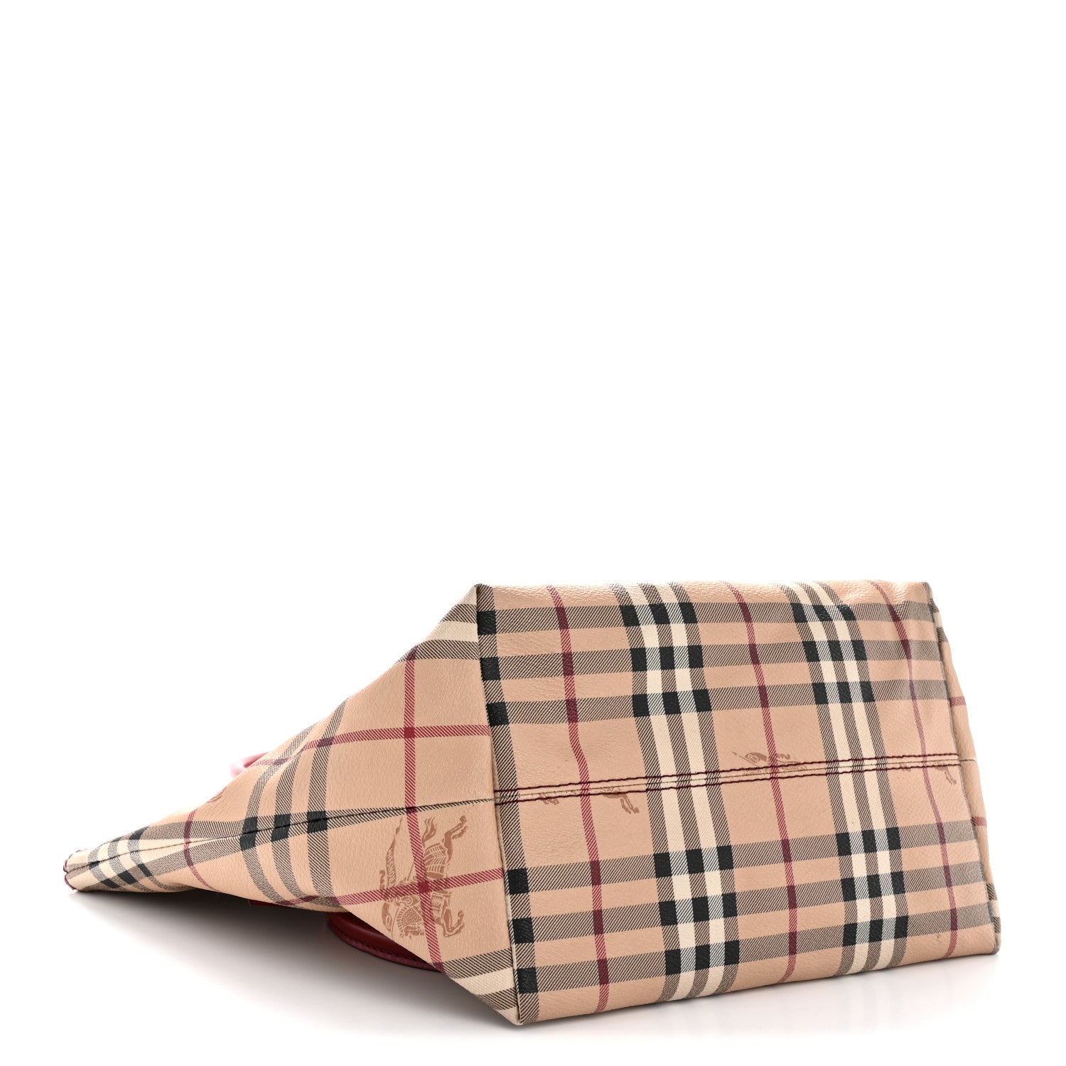 Haymarket Check Small Salisbury Tote Military Red