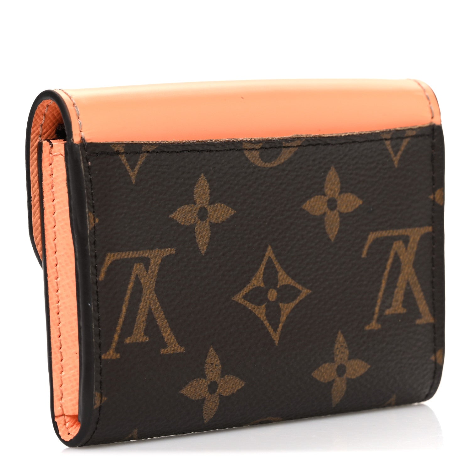 Monogram Rosalie Coin Purse Apricot