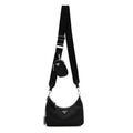 Re-Nylon Saffiano Re-Edition 2005 Shoulder Bag Black