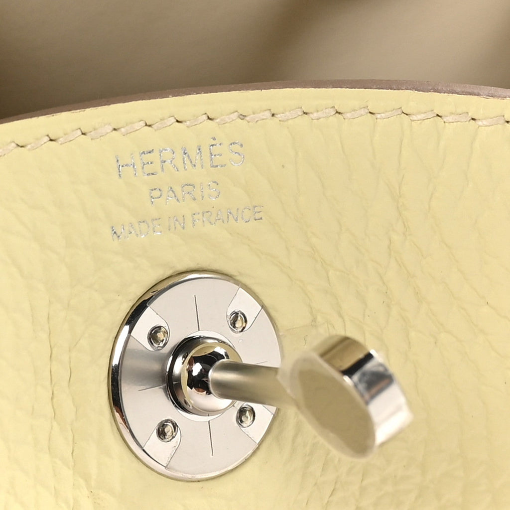 Taurillon Clemence Verso Mini Lindy 20 Jaune Milton Mushroom