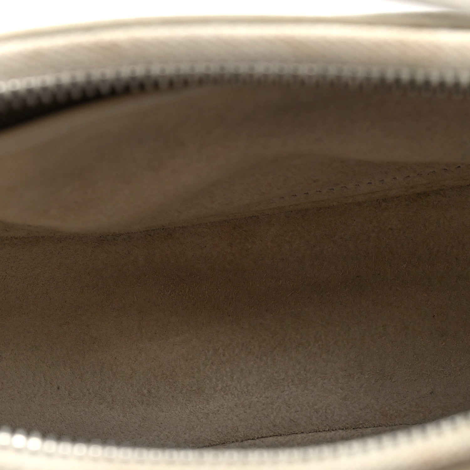 Smooth Calfskin Ava Logo Shoulder Bag White