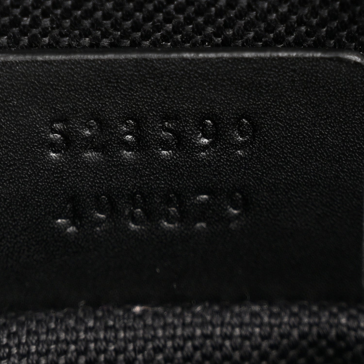 GG Supreme Monogram Web Small Flat Messenger Bag Black Grey