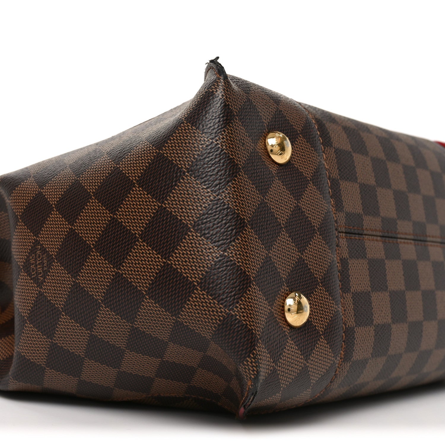 Damier Ebene Caissa Hobo Cherry