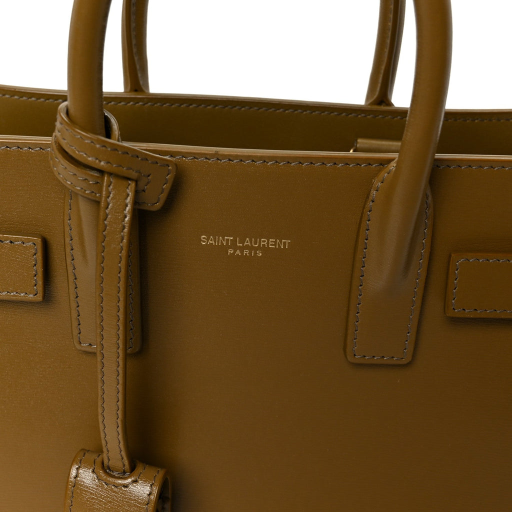 Calfskin Nano Supple Sac De Jour Green Ink
