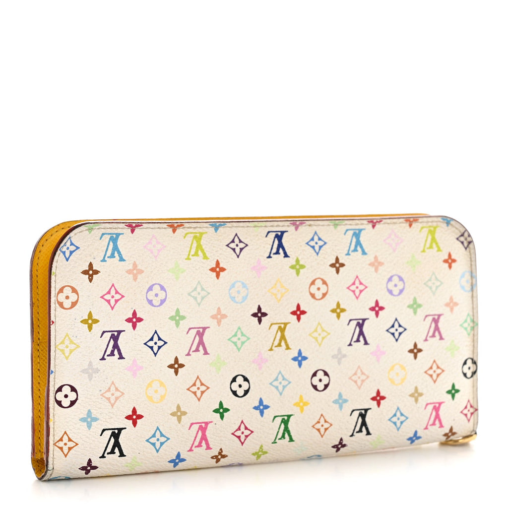 Monogram Multicolor Insolite Wallet White Citron