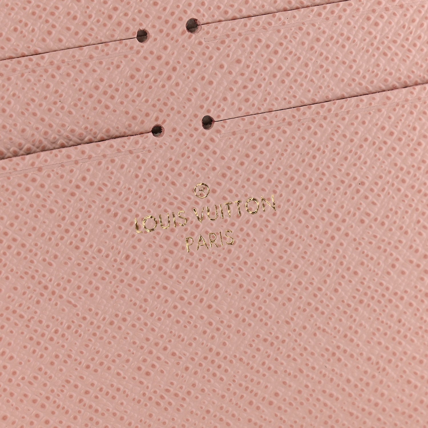 Calfskin Felicie  Holder Insert Rose Ballerine