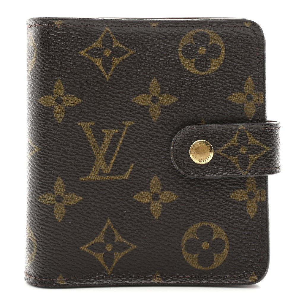 Monogram Compact Zippe Zipped Wallet