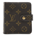 Monogram Compact Zippe Zipped Wallet