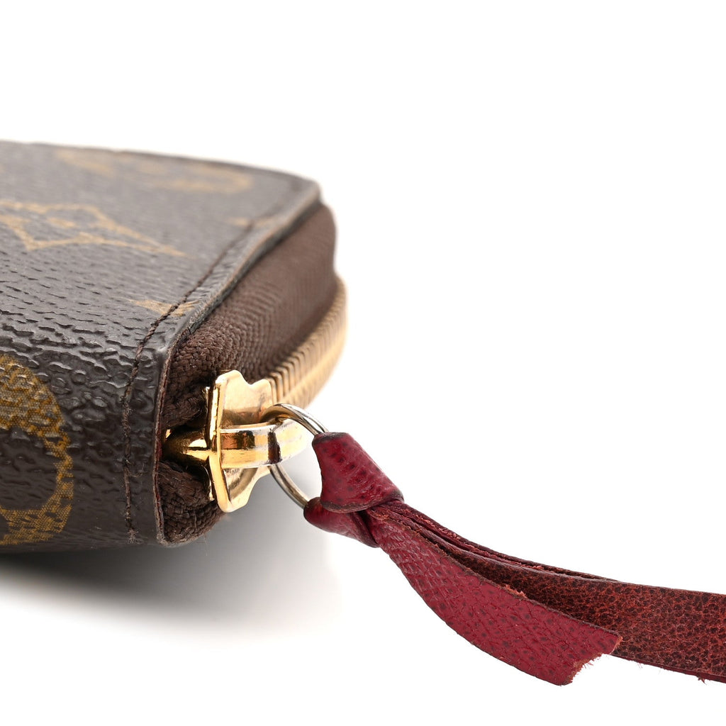 Monogram Clemence Wallet Fuchsia
