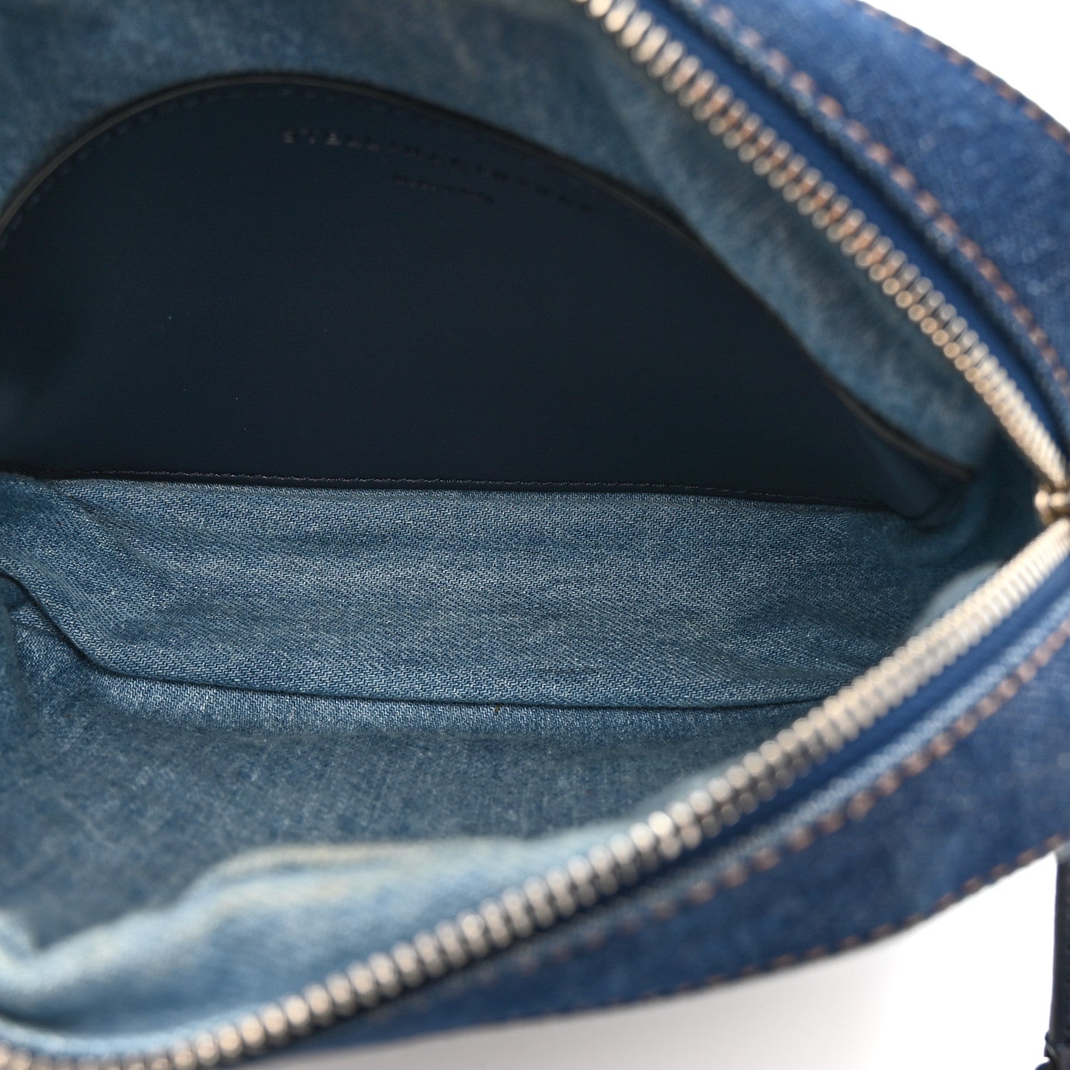 Eco Alter Denim Logo Small Camera Bag Orion Blue