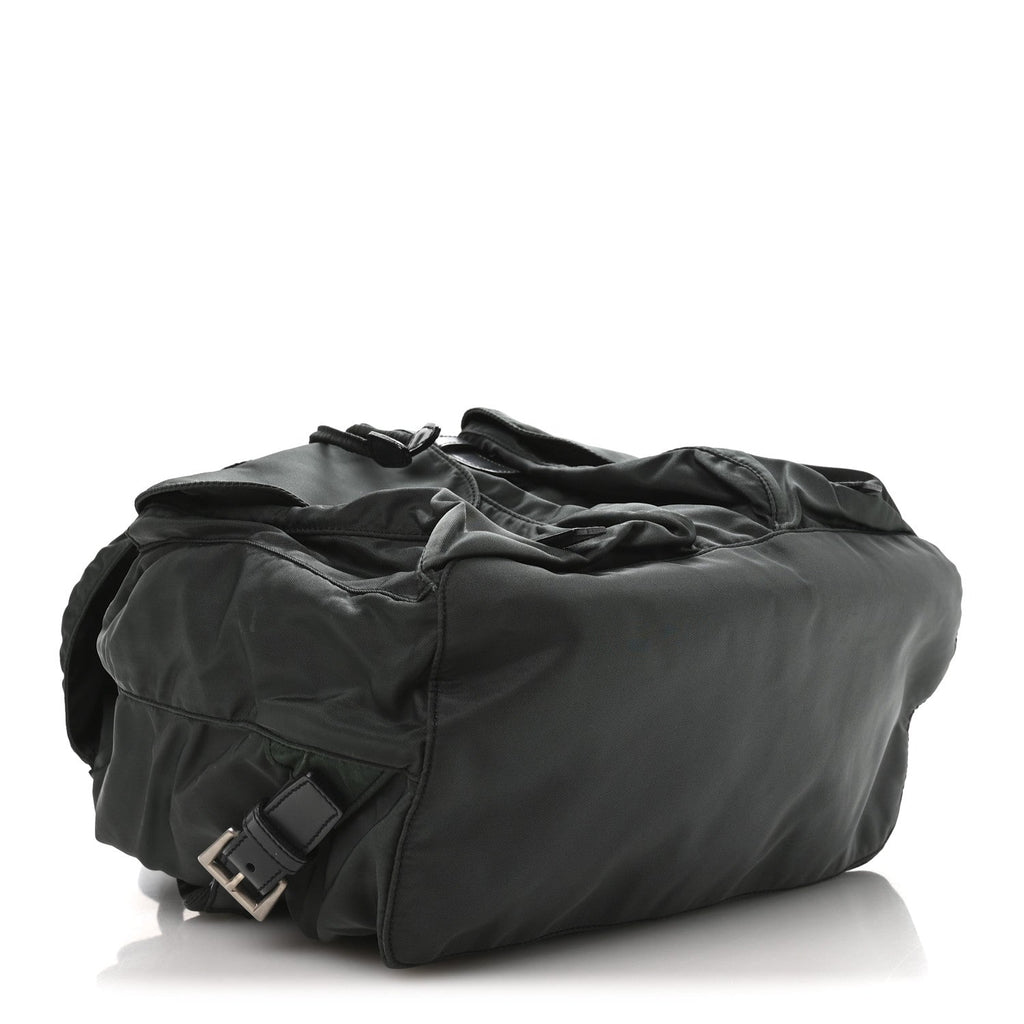 Nylon Vela Medium Backpack Green