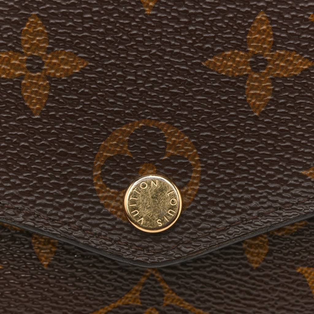 Monogram Sarah Wallet NM Fuchsia